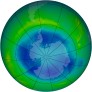 Antarctic Ozone 2010-08-28